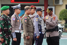 Jelang Lebaran, Polres OKU Timur Gelar Apel Pasukan Operasi Kepolisian Terpusat