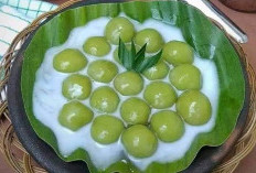 Resep Bubur Cindil Ubi Pandan Lembut dan Lumer Dimulut, Kudapan Untuk Bersantai Ditemani Keluarga