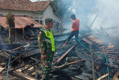 Tinggalkan Api Ditungku, Rumah Hangus Terbakar