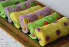 Ide Kue Dadar Gulung Polkadot yang Cantik , Kreasi Hidangan Tradisional Keluarga Menggugah Selera