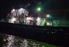 Rumah Warga Roboh Ditabrak Tongkang Larat, Polda Sumsel Selidiki Unsur Kelalaian