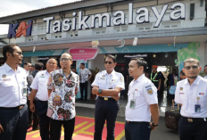 Posko Angkutan Lebaran dan Pengembangan Stasiun Tasikmalaya