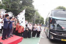 Lepas keberangkatan rombongan Mudik Kemenag