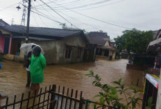 Mulai Surut, BPBD OKU Himbau Waspada Banjir Susulan