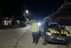 Kapolsek Belitang III pimpin langsung Patroli Rutin jaga Kamtibmas antisipasi tindak kejahatan