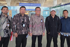 Tim Kantor Urusan Haji di Jeddah antar pulang Jemaah JKG36
