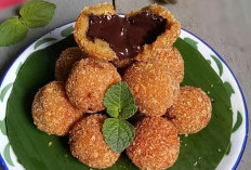 Resep Bola Pisang isi Coklat yang Lumer