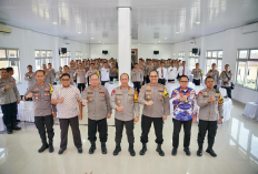 Pesan Kapolda Sumsel kepada Personel Polres OKI Jelang Pengamanan Pelaksanaan Pemilu 2024