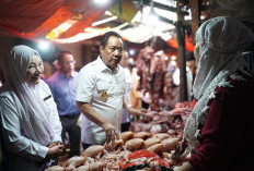 Jelang Ramadhan, Wagub Sumsel Tinjau Langsung Pasar