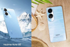 Punya Ketahanan Bodi yang Kuat, Intip Perbedaan Spesifikasi OPPO A60 vs Realme Note 60