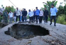 Bupati OKU Selatan Tinjau Jalan Rusak di Pajar Bulan, Warga Harap Segera Diperbaiki
