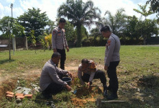 Gerakan Indonesia Asri, Polda Sumatera Selatan Gelar Aksi Tanam 550 Pohon