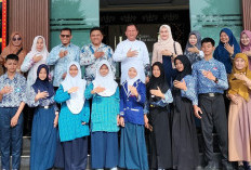 Harapkan Hasil Terbaik, Asisten I OKU Selatan Lepas Peserta OSN ke Palembang