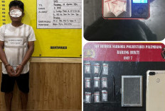 Pengedar Sabu Ditangkap, Sembilan Paket Ditemukan di Tangan Tersangka