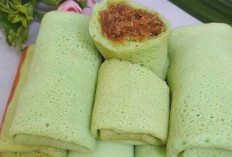 Resep Mudah Kue Dadar Gulung Unti Kelapa yang Nikmat