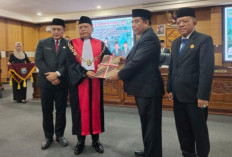 Syahril Elmi SH Resmi Jabat Ketua DPRD OKU