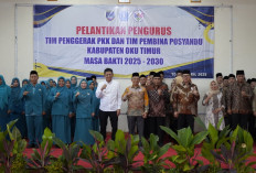 Kepengurusan Tim PKK dan Pembina Posyandu OKU Timur Resmi Dilantik