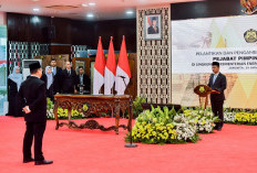 Lantik Laode Sulaeman Dilantik jadi Dirjen Migas