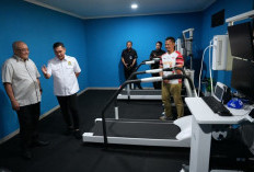 Serah Terima Alat Gymnasium dan Sport Science ke PBSI
