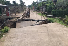 Tergerus Air, Akses Jalan Kabupaten Terputus