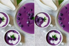 Resep Bubur Sumsum Candil Ubi Ungu yang Lembut, Cocok Untuk Menemani Santai Sore Keluarga