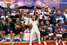 Tim Tenis Meja Kemenpora Raih Emas di Pornas Korpri XVII 2025
