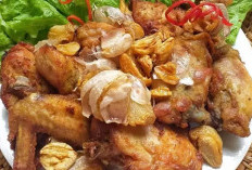 Resep Ayam Goreng Bawang Putih, Cocok Hidangan Makan Berbuka Maupun Sahur