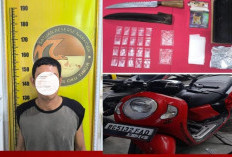 Dikejar Polisi Saat Patroli, Pengedar Sabu di OKU Timur Buang Barang Bukti