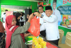 Kemenag OKU Selatan Gelar Bazar Sembako Murah