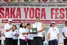 Perayaan Nyepi Saka Yoga Festival 2025, Yoga Olahraga Ketenangan Diri