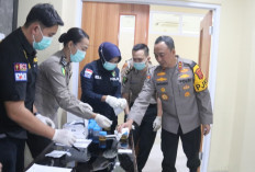 Kapolda Sumsel Instruksikan Pemeriksaan Urine Seluruh Jajaran