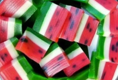 Resep Lapis Tapioka Semangka, Makanan Tradisional Hidangan Penutup