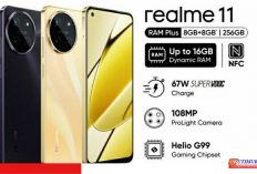 Realme 11 NFC Hadirkan 3 Fitur Terbaik, Kamera Utama 108 MP dengan Sensor Samsung ISOCELL HM6