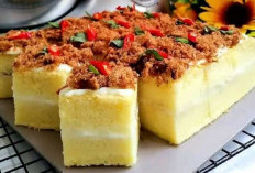 Cara Bikin Bolu Topping Abon Ayam yang Lembut, Kreasi Hidangan Untuk Temen Ngeteh Keluarga