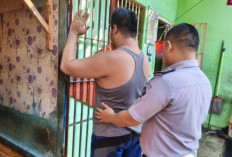 Antisipasi  Barang Dilarang, Rutan Baturaja Razia Kamar Hunian 