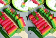 Langkah Buat Lapis Singkong Pelangi yang Cantik, Perpaduan Warna dan Kelezatan