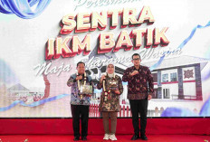 Jumlah Produksi dan Perajin Meningkat, Sentra IKM Batik Mojokerto Kian Bergeliat
