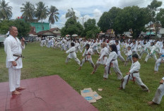700 Sehito Kushin Ryu M Karate-Do Indonesia Ikuti Ujian Kenaikan Tingkat, Dipimpin Langsung Kompol Adi Sapril