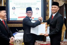 Bupati Teddy Meilwansyah Lantik Alva Elan Jadi Sekda OKU, Minta Percepat Visi Misi Daerah