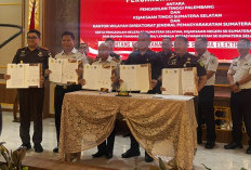 Kepala Lapas Kelas IIB Martapura Tandatangani PKS Implementasi Persidangan Elektronik di Sumsel