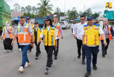 Tinjau Kesiapan Infrastruktur Jalan Menuju Pelabuhan di Banten Jelang Arus Mudik Lebaran 2025