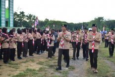 772 Peserta Ikuti Jambore Pramuka Ranting Lempuing OKI Tingkat Penggalang