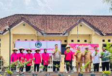Kapolsek Madang II IPTU Ario Launching Program Pekarangan Pangan