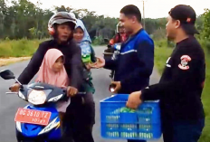 Ramadan 1455 H, Yamaha NMAX Club Indonesia Chapter OKU Timur Bagi Takjil Hingga Bukber dengan Anak Yatim
