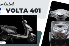 Sekilas Tampak Seperti Honda Beat, Ternyata Motor Listrik Volta 401 Produksi Indonesia, Harga Terjangkau