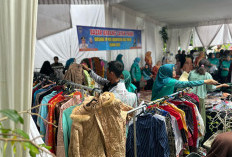 Bazar Barang TP PKK dan Dharma Wanita Persatuan Diserbu Masyarakat 