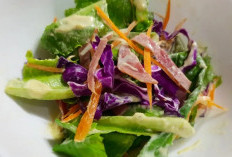 Langkah Mudah Membuat Fresh Caesar Salad With Terasi Udang