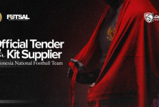 PSSI Buka Tender Apparel Timnas Sepak Bola dan Futsal Indonesia Periode 2026–2030