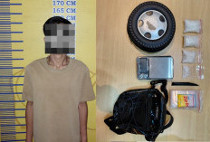 Direktorat Reserse Narkoba Polda Sumatera Selatan melalui Unit 4 Subdit 1 berhasil membekuk seorang bandar 