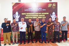 Jelang Pemilu 2024, KPU OKU Timur Himbau PPK dan PPS Jaga Kekompakan dan Kesehatan